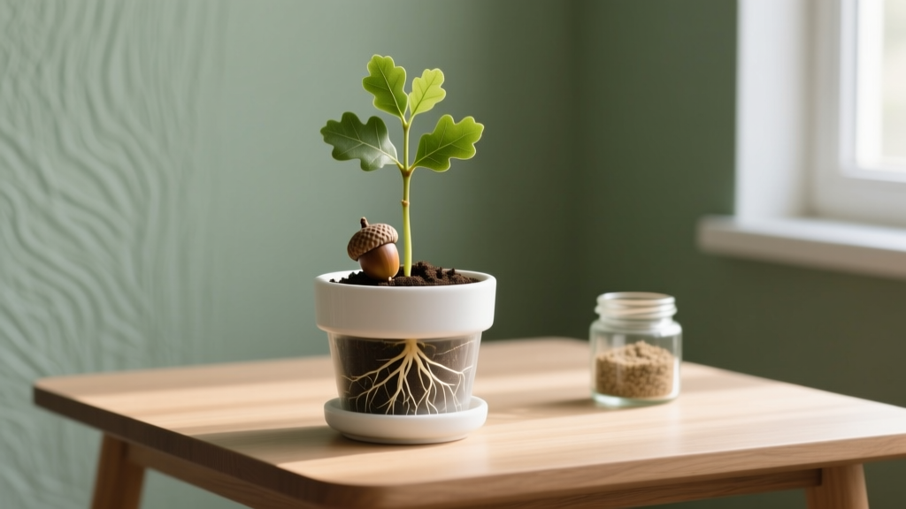 How to Plant an Acorn Indoors Fertilizer Guide: The Truth About When (and Why) You Should *Never* Fertilize Your Seedling—Plus the Exact 3-Step Feeding Schedule That Doubles Root Strength by Week 8