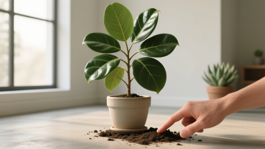 Large Indoor Plants Are Dying in Silence — Here’s the 7-Second Finger Test + 5 Other Science-Backed Ways to Tell If Your Indoor Plant Needs Water (No Guesswork, No More Yellow Leaves)