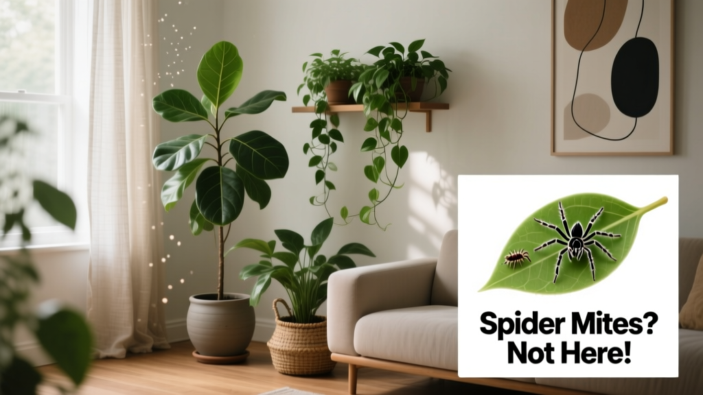 How to Prevent Spider Mites on Indoor Plants in Low Light: 7 Science-Backed Strategies That Actually Work (Even for Neglected Corners & North-Facing Windows)
