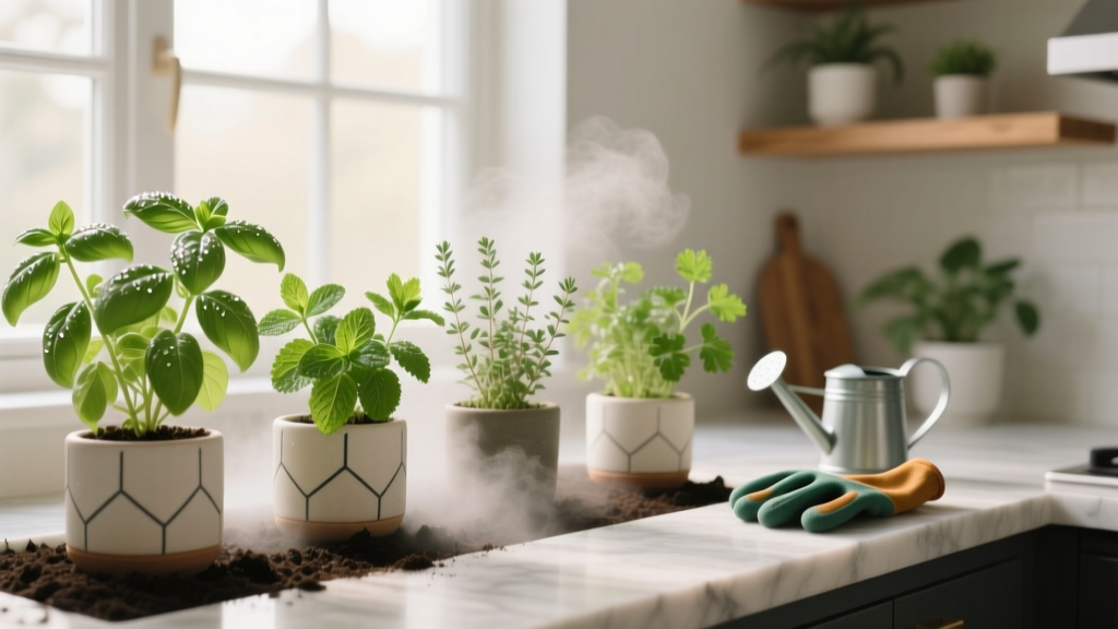 Why Your Indoor Herbs Keep Dying (Even When They Don’t Flower): 7 Science-Backed Fixes You’ve Been Missing — From Light Mistakes to Root Suffocation