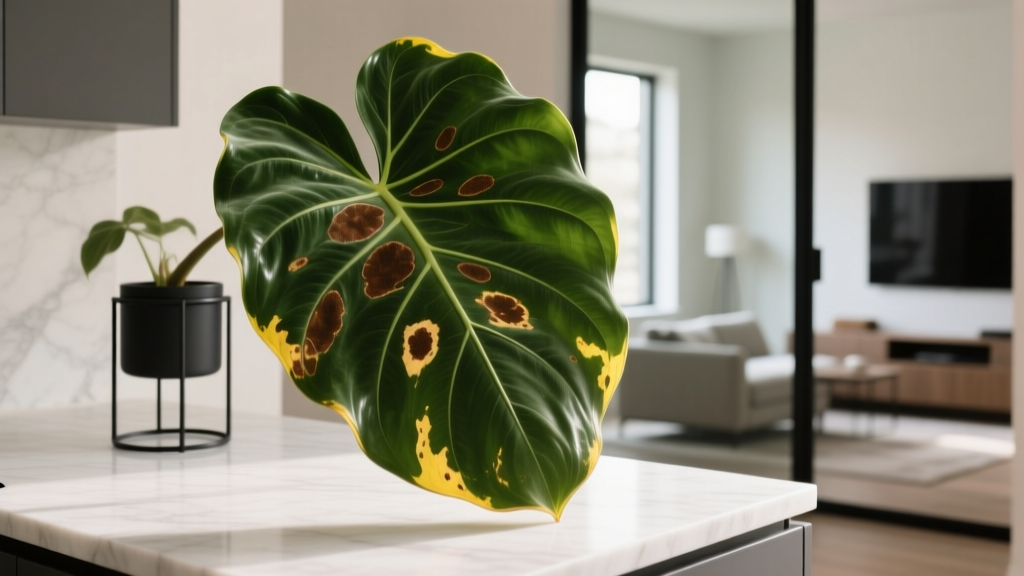 Large Why Is My Indoor Elephant Ear Plant Getting Brown Spots? 7 Science-Backed Causes (and Exactly What to Do for Each—No Guesswork, No More Leaf Loss)