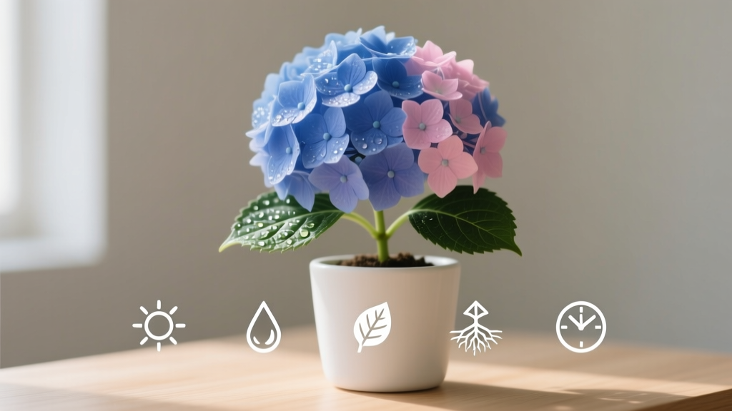 How to Grow Is Hydrangea Indoor Plant: The Truth No One Tells You—It’s Possible, But Only With These 5 Non-Negotiable Conditions (Most Fail at #3)