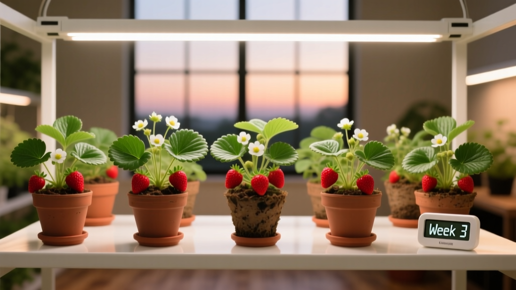 The Best When to Plant Strawberries Indoors Isn’t Spring or Fall—It’s This Exact 4-Week Window (Backed by University Extension Trials & 3 Real Indoor Growers’ Yields)