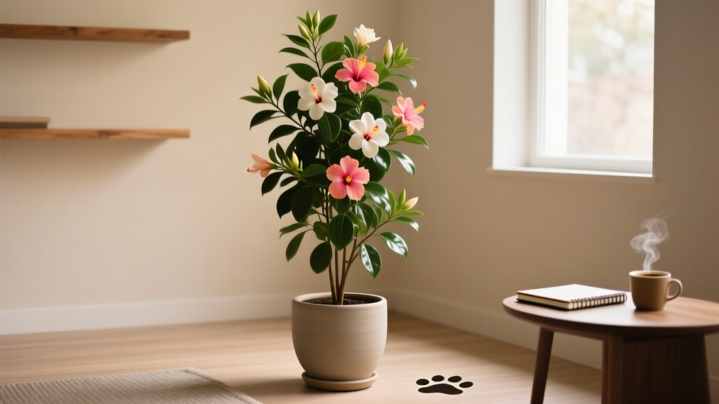 Tall Pet-Safe Indoor Plants That Bloom