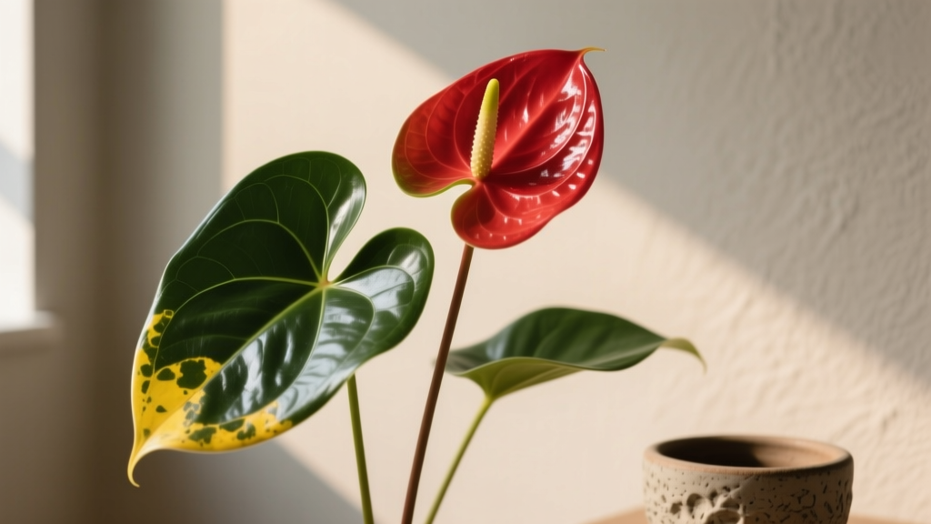 How to Care for an Anthurium Plant Indoors with Yellow Leaves: 7 Science-Backed Fixes That Stop Chlorosis in 10 Days (Not Just Another 'Water Less' Tip)
