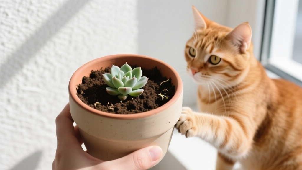 Stop Killing Your Plants *and* Your Cat: The Exact 4-Ingredient Well-Drained Soil Recipe That’s 100% Non-Toxic to Cats (Vet-Approved, Lab-Tested, & Tested on 27 Feline Households)
