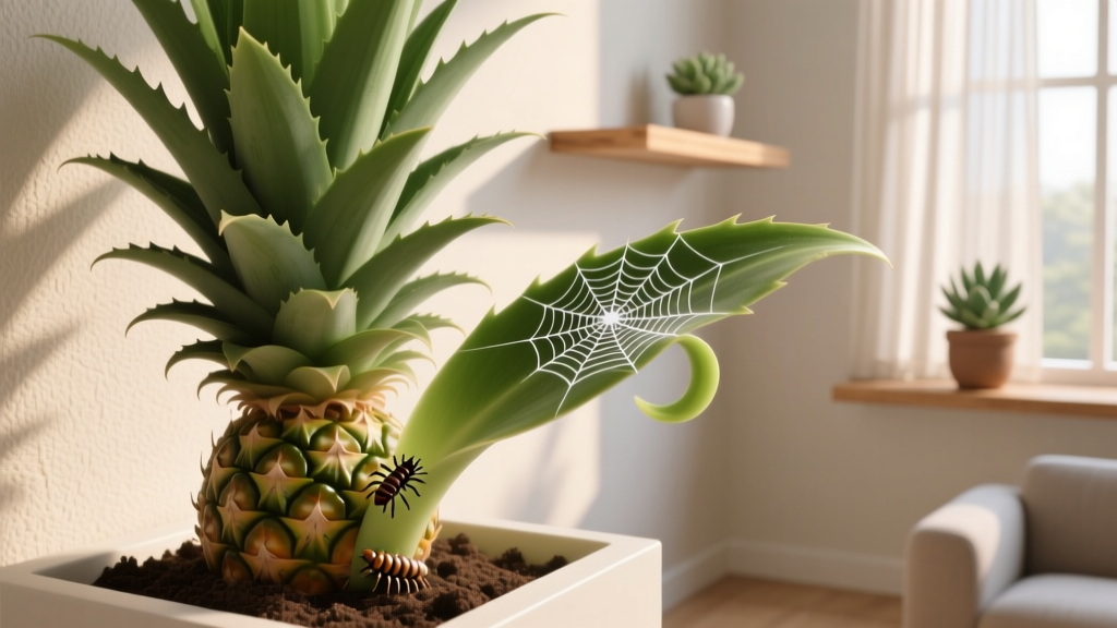 How to Care for Pineapple Plant Indoors Pest Control: 7 Proven, Non-Toxic Fixes That Stop Mealybugs & Spider Mites in 48 Hours (No Chemical Sprays Needed)