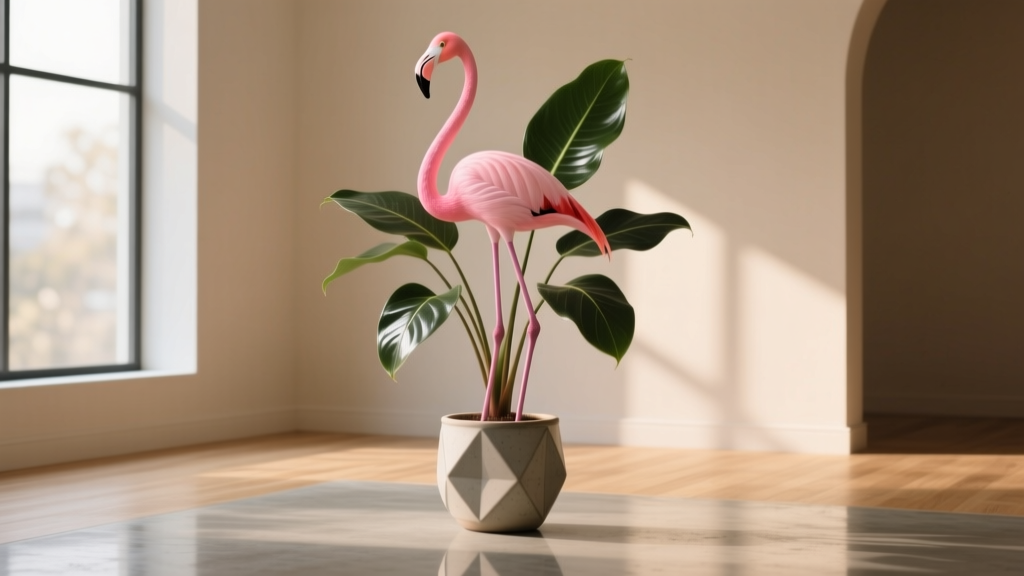 Large Flamingo Houseplant Care Made Simple: 7 Non-Negotiable Steps You’re Probably Skipping (That Cause Yellow Leaves, Stunted Growth & Sudden Collapse)