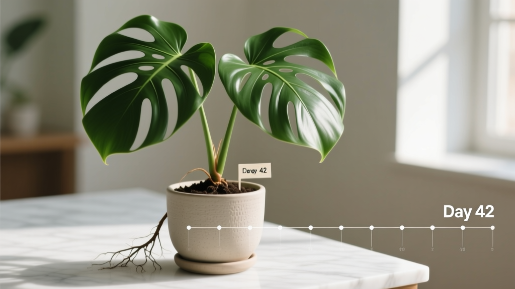 Stop Waiting for Flowers: The Exact Step-by-Step Process to Plant Your Propagated Monstera So It Thrives, Roots Deeply, and *Actually Blooms*—No Guesswork, No Failed Cuttings, Just Science-Backed Timing & Technique
