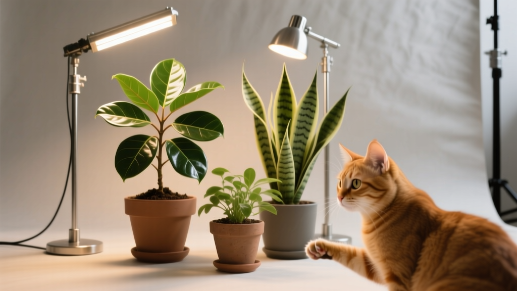 Yes, You *Can* Use Plant Lights Indoors—But If Your Cat’s Around, Skip These 7 'Safe-Looking' Plants (Plus: A Vet-Approved 5-Step Safety Checklist)