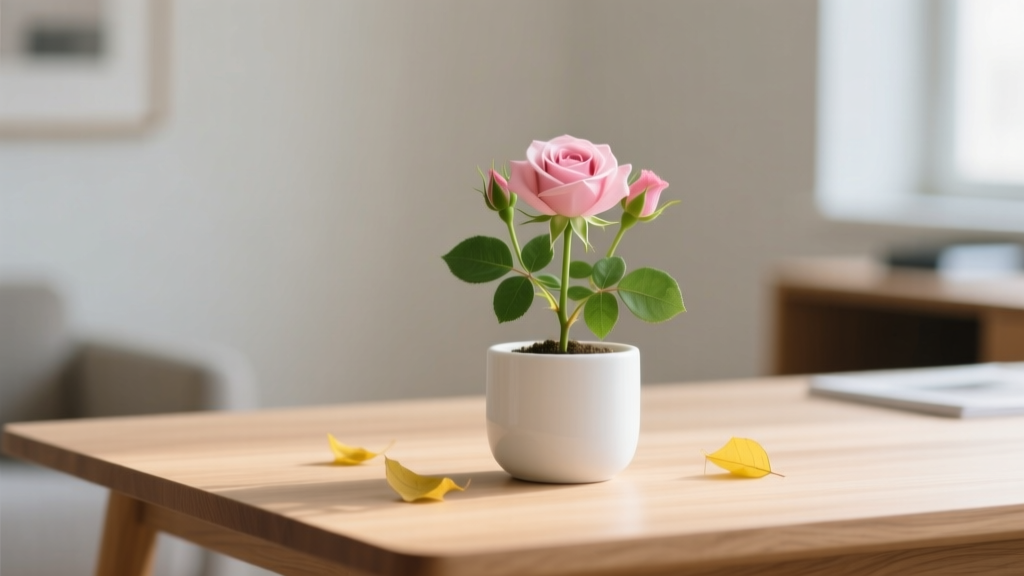 Are Mini Roses Indoor or Outdoor Plants with Yellow Leaves? The Truth About Yellowing — 7 Causes You’re Missing (and Exactly How to Fix Each One in 48 Hours)
