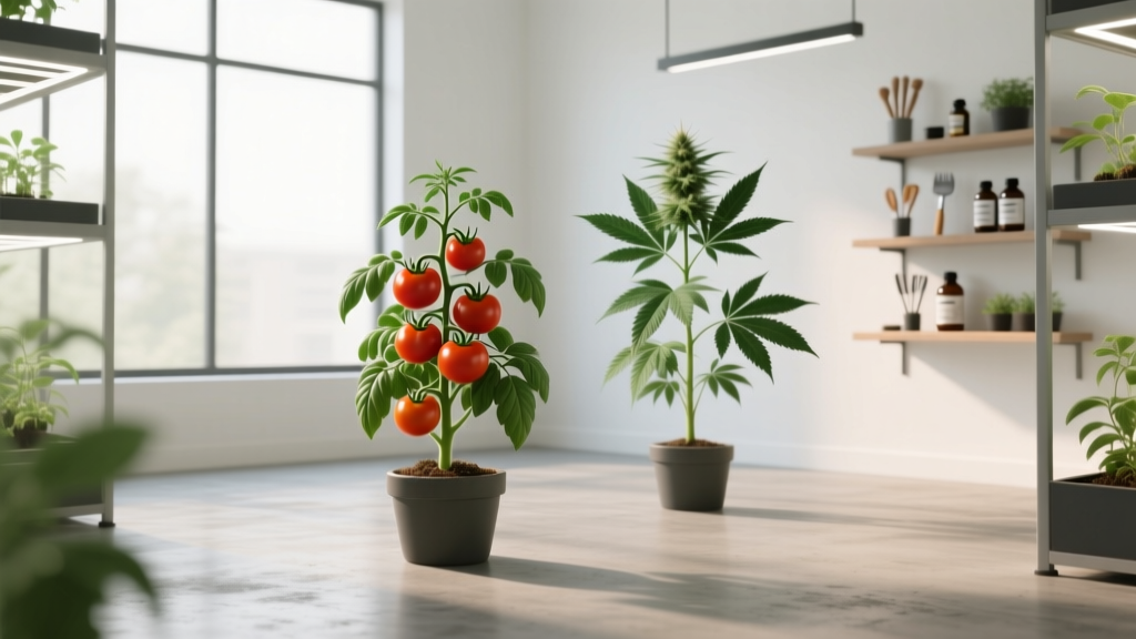 Can You Grow a Tomato Plant With Cannabis Indoors? The Truth About Light, Space, Nutrients, and Legal Risks — What Every Home Grower Gets Wrong (And How to Do It Safely If You Must)