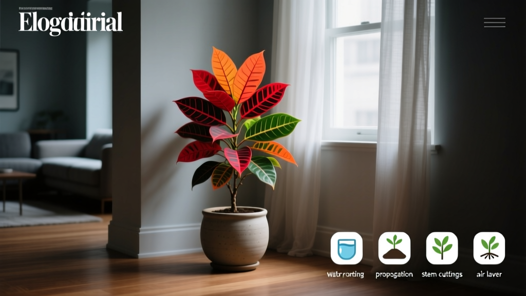 Can You *Really* Propagate Croton Plants in Low Light? The Truth—Plus 4 Proven Methods That Actually Work (Even in Dim Corners & North-Facing Rooms)