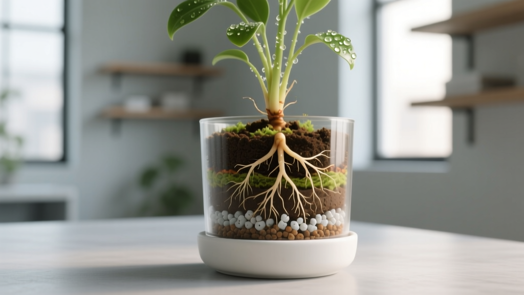 Stop Guessing: The Exact Moment to Water Plants in Indoor Soil Mix (Backed by Root Science, Not Myths)