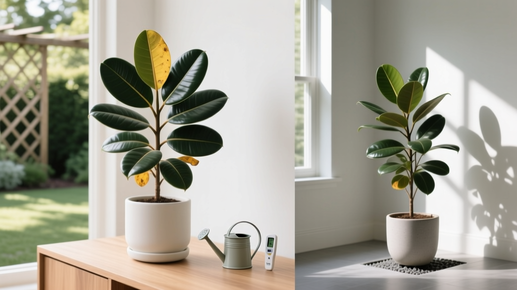 You’re Killing Your Rubber Tree Plant Indoors (Even If It’s Outside in Summer) — Here’s the Exact Indoor-Outdoor Care Routine That Prevents Leaf Drop, Root Rot, and Stunted Growth in 2024