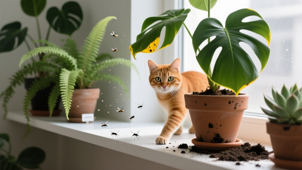 My Indoor Plants Are Infested With Flies Laying Eggs — And I Just Realized They Might Be Toxic to My Cat: Here’s Exactly What’s Happening, Which Bugs Are Dangerous, and How to Stop the Cycle in 72 Hours Without Harming Your Feline