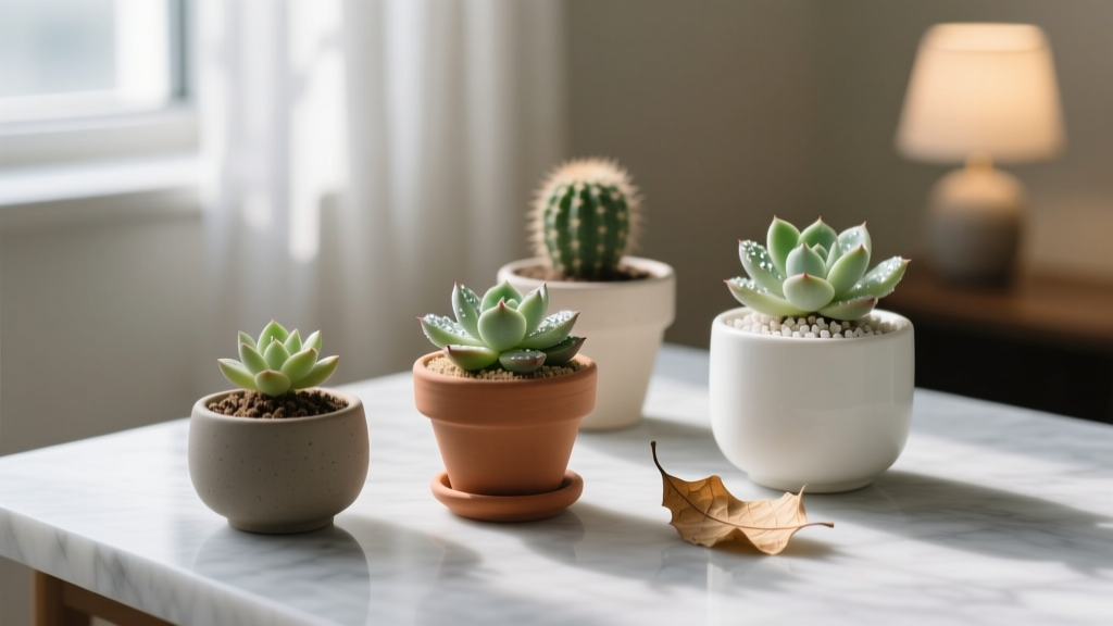 Stop Drowning Your Tiny Succulents: The Exact Watering Schedule for Small Indoor Succulents—Based on Pot Size, Soil, Light & Season (Not Guesswork)
