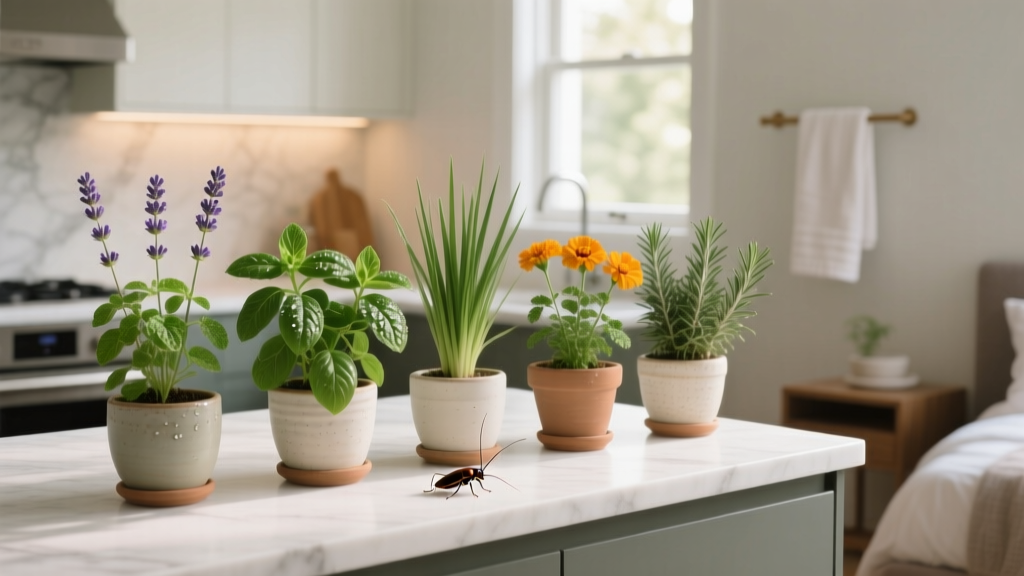 Plants That Repel Roaches Indoors: 7 Science-Backed Picks