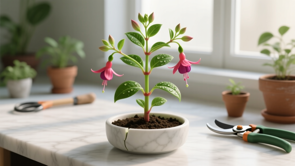 Non-Flowering How to Propagate Fuchsia Plants: The 4-Step Method That Works Even When Your Fuchsia Won’t Bloom (No Flowers Needed — Just Healthy Stems & This Simple Timing Trick)