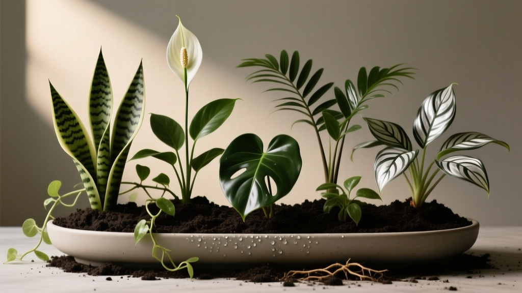What Indoor Plants Don’t Need Light Soil Mix: The Truth About Heavy, Moisture-Retentive Media—and 7 Low-Light, Low-Drainage Champions That Thrive in It (No Repotting Panic Required)