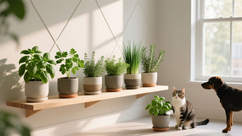 When to Plant an Indoor Herb Garden That’s Truly Pet Friendly: The 5-Month Timing Window Most Owners Miss (Plus 7 Herbs Safe for Cats & Dogs)