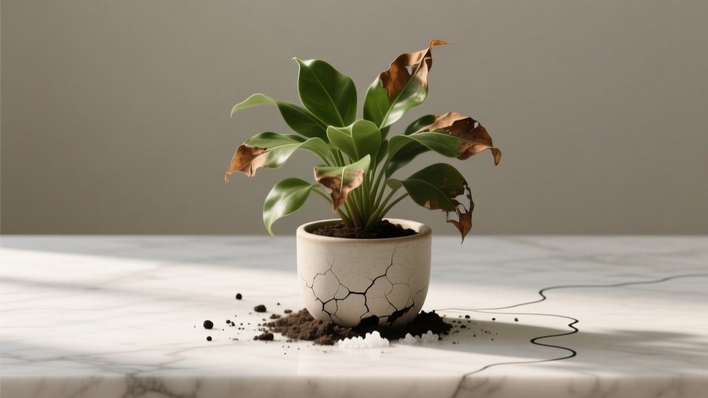 Why Do Indoor Plants Leaves Go Brown Soil Mix? 7 Hidden Soil Mistakes That Burn Your Plants (and Exactly How to Fix Each One in Under 10 Minutes)
