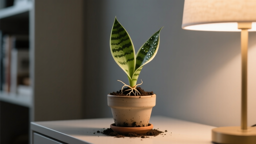 How to Propagate a Snake Plant Pup in Low Light: The Truth—You Don’t Need Sunlight (Just These 4 Mistake-Proof Steps to Root Success in Dim Corners)
