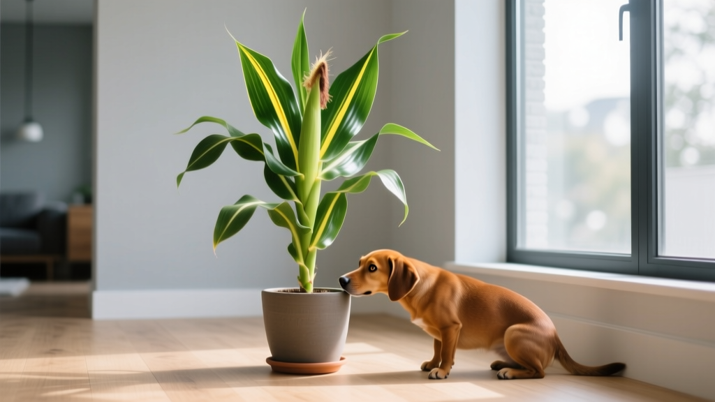 Pet Friendly How Much Sun for Indoor Corn Plant? The Truth About Light, Toxicity & Safe Placement (So Your Dog Doesn’t Chew It—And It Doesn’t Lose Its Stripes)