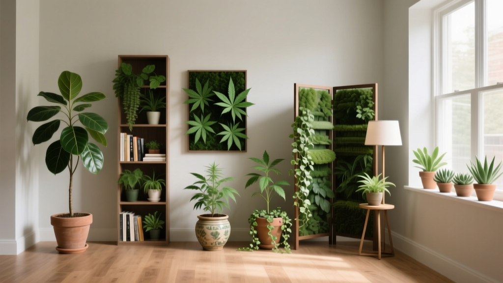 7 Truly Discreet & Low-Maintenance Ways to Hide Marijuana Plants Indoors—No Smell, No Light Leaks, No Suspicion (Even in Apartments)