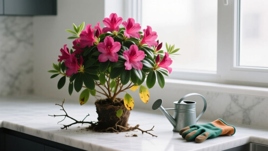 Why Your Indoor Azalea Isn’t Growing (And Exactly What to Fix in 72 Hours): A Step-by-Step Rescue Guide for Stalled, Leggy, or Leaf-Dropping Plants