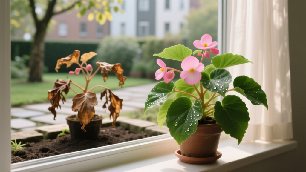 Can You Plant an Indoor Begonia Outside Not Growing? Here’s Exactly Why It Fails — And the 5-Step Rescue Plan That Restores Vigor in 10–14 Days (Backed by RHS Trials)