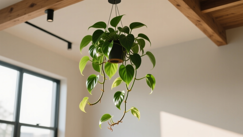 How to Hang Pothos Indoor Plants from Ceiling in Bright Light: 7 Foolproof Steps That Prevent Leaf Burn, Leggy Growth & Drooping—Even If You’ve Killed Plants Before