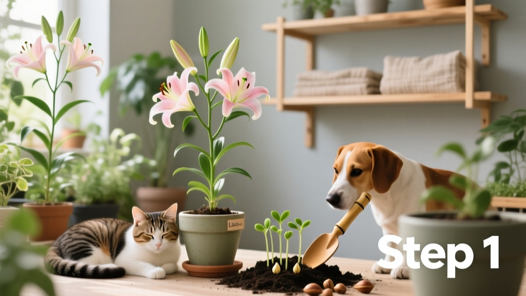 Pet Friendly How to Propagate Lilium Plants: The 5-Step Method That Keeps Cats & Dogs Safe (No Bulb Risks, No Toxic Tools, Zero Vet Visits)