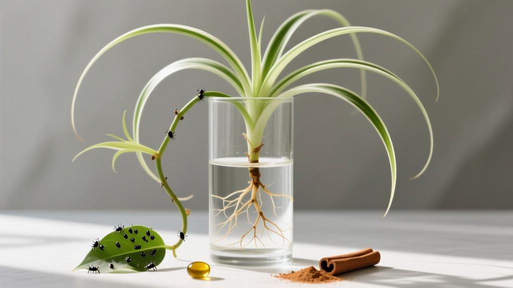 How to Water Propagate Spider Plants Pest Control: The 5-Step System That Stops Aphids & Root Rot Before They Start (No Chemicals, No Guesswork)
