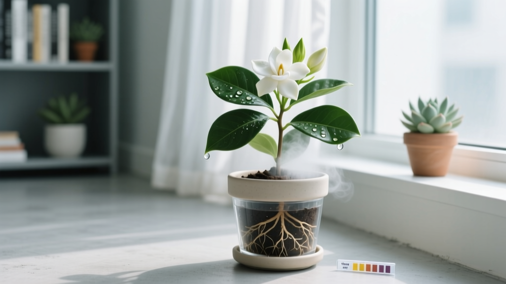How Often Should You Water a Gardenia Plant Indoors in Low Light? The Truth Is: It’s Not About a Schedule—It’s About Root Oxygen, Humidity Traps, and Your Tap Water’s pH (Here’s Exactly How to Get It Right Every Time)