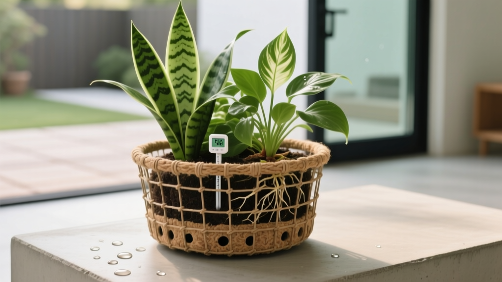 Stop Killing Your Plants in Wire Coir Baskets: The Outdoor-to-Indoor Planting Method That Actually Works (7-Step Guide with Drainage Fixes, Root Protection Tips & Real-Time Moisture Monitoring)