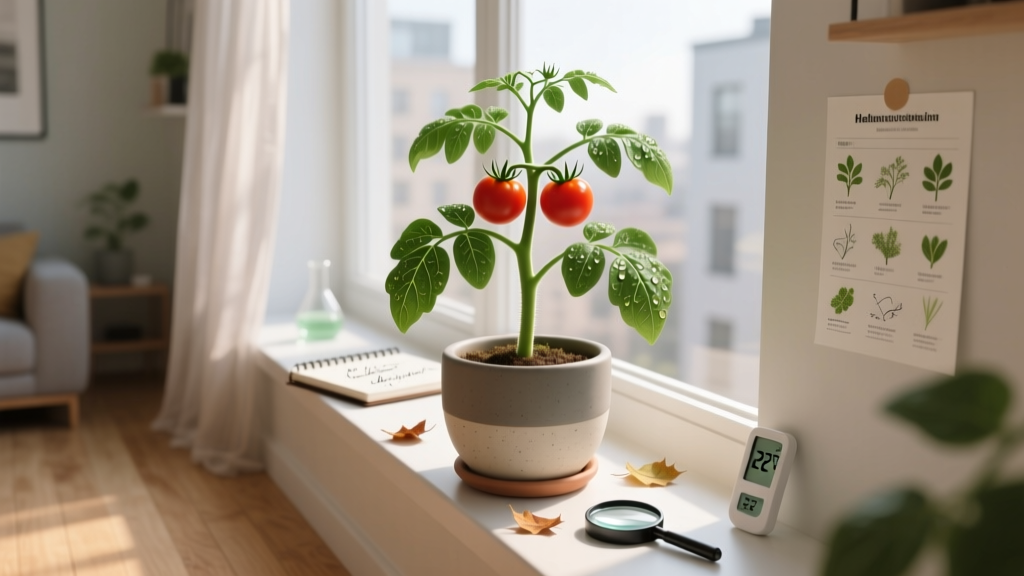 Can I Keep a Tomato Plant Indoors Dropping Leaves? 7 Immediate Fixes That Stop Leaf Drop in 48 Hours (Backed by Horticultural Science)