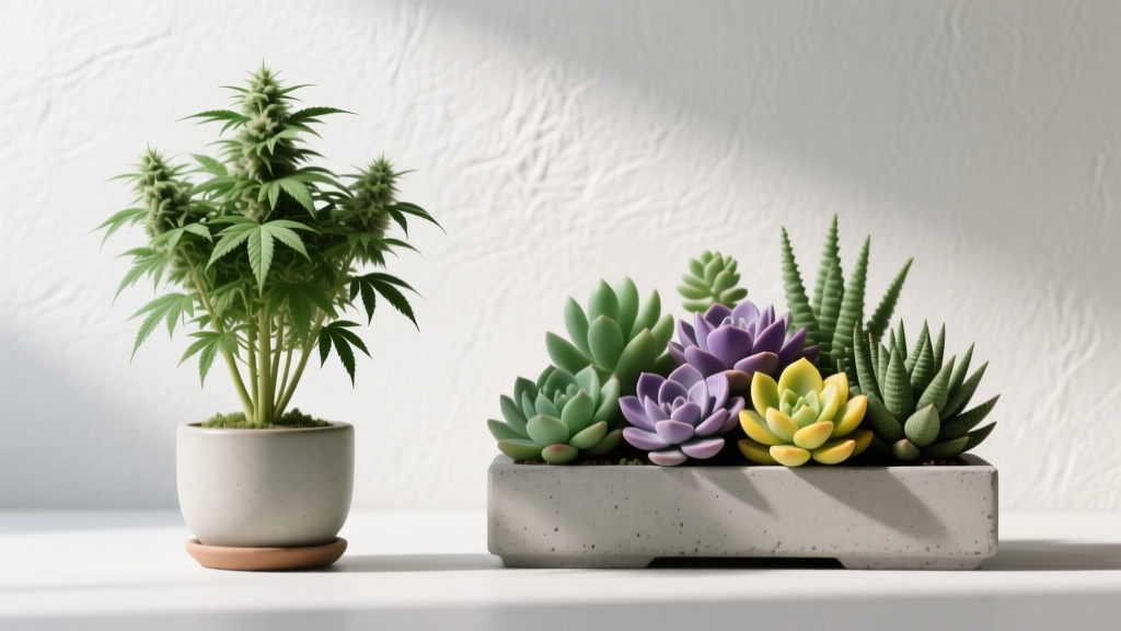 Succulent vs Cannabis Indoor Growing: Key Differences