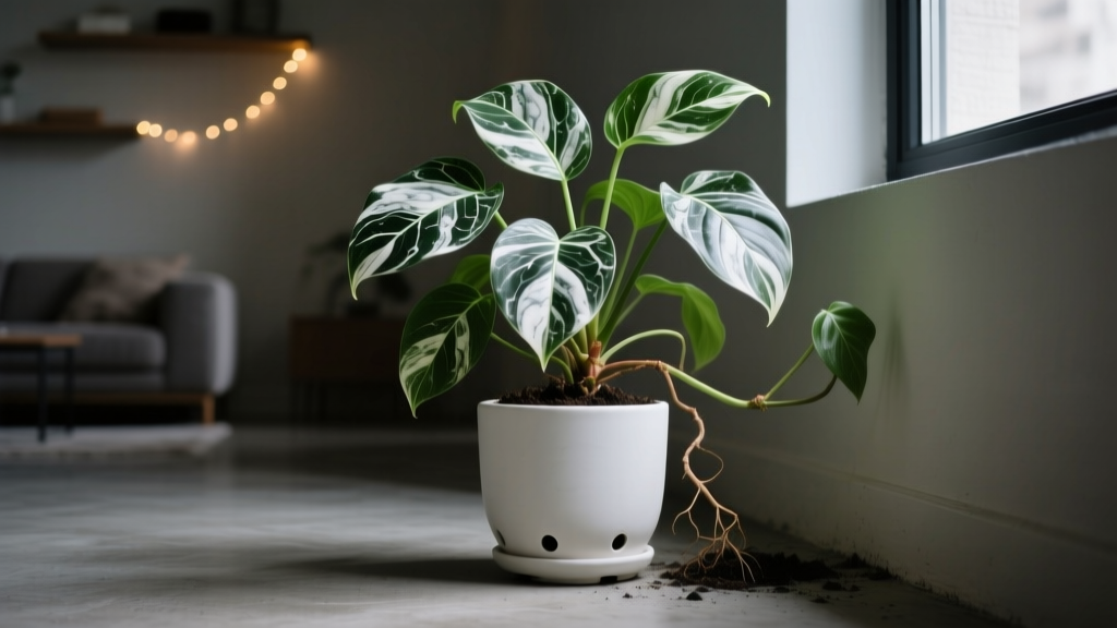 Can Marble Pothos Plants Survive in Low Light? Repotting Guide That Actually Works—Even in Dim Corners (No More Yellow Leaves or Stunted Growth)