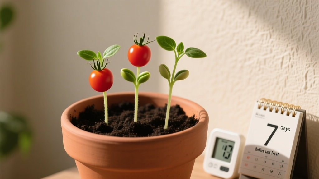 When to Plant Cherry Tomato Seeds Indoors for Beginners: The Exact 7-Day Window (Backward-Counted from Your Last Frost Date) That Prevents Leggy Seedlings, Saves $28 in Failed Transplants, and Guarantees First Fruits by Early July