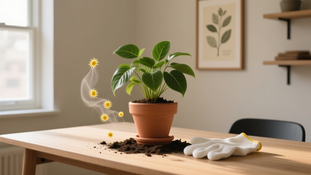 Are Indoor Potted Plant Yellow Mushroom Spores Safe to Inhale? A Repotting Guide That Protects Your Lungs, Plants, and Home — 7 Evidence-Based Steps You Can’t Skip