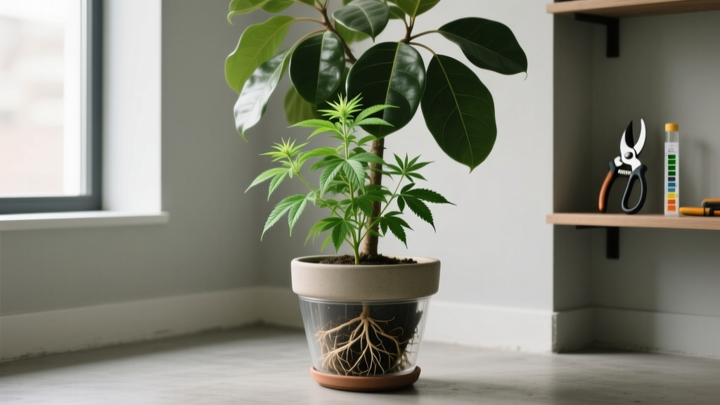 Where to Hide Weed Plants Indoors Repotting Guide: 7 Stealthy, Root-Healthy Strategies That Actually Work (No More Suspicious Smells, Visible Growth, or Stunted Yields)