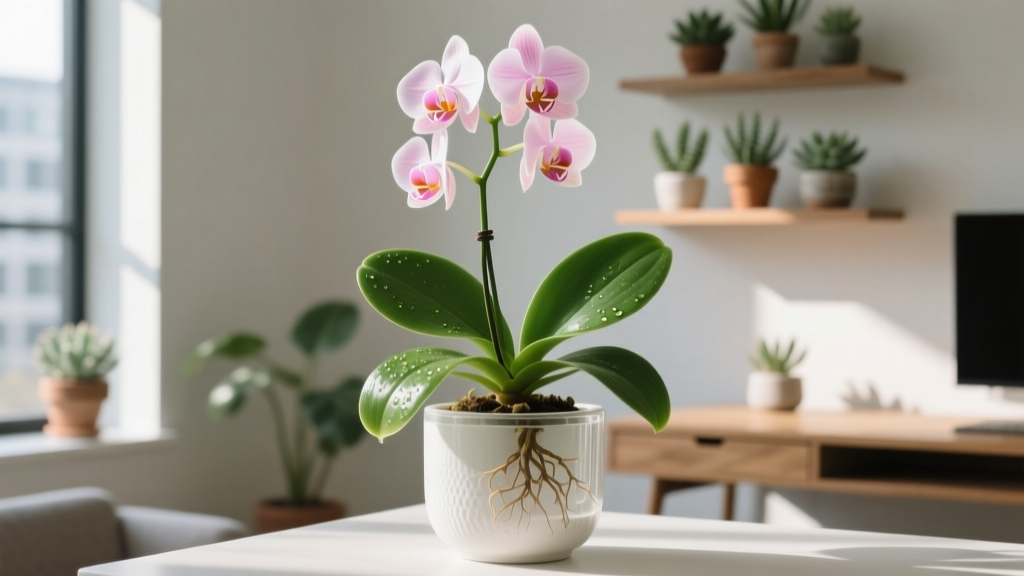 Stop Struggling with Large Orchid Plants Indoors: 7 Science-Backed Care Rules Most Gardeners Ignore (That Prevent Drooping, Root Rot & Sudden Death)