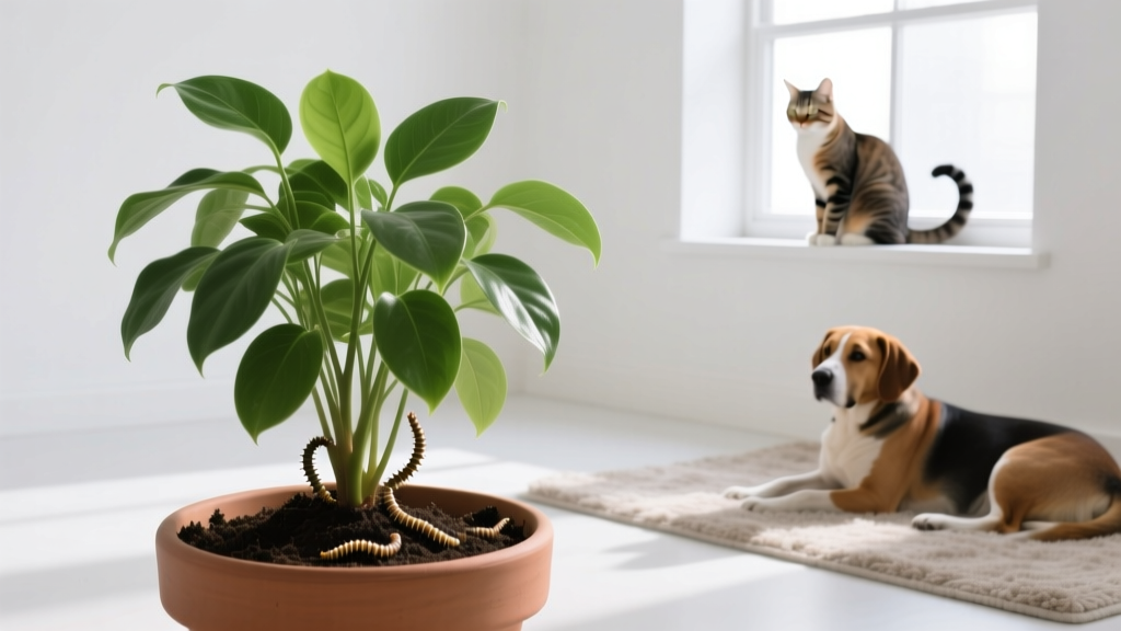 Pet Friendly Why Does My Indoor Plant Have Worms? 7 Science-Backed Steps to Identify, Safely Remove & Prevent Worms—Without Harming Your Cat, Dog, or Plants