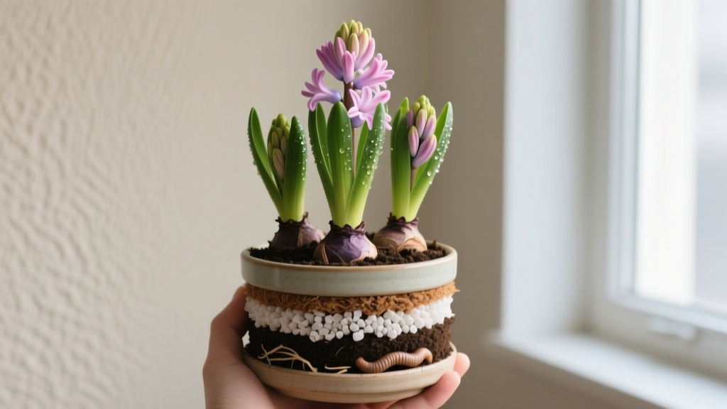 How Do You Plant Indoor Hyacinths Soil Mix? The 5-Ingredient DIY Blend That Prevents Rot, Boosts Blooms, and Works Every Time (No More Mushy Bulbs or Stunted Flowers!)