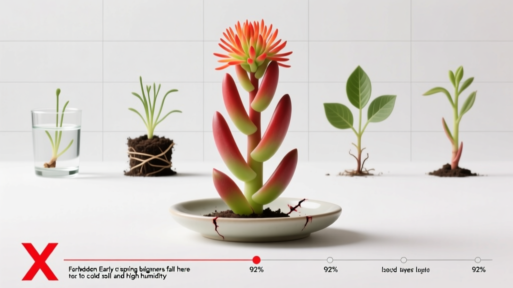 Succulent how to propagate fire sticks plant: 5 foolproof methods (no root rot, no failed cuttings)—plus the ONE timing mistake 92% of beginners make that kills propagation success before it starts.