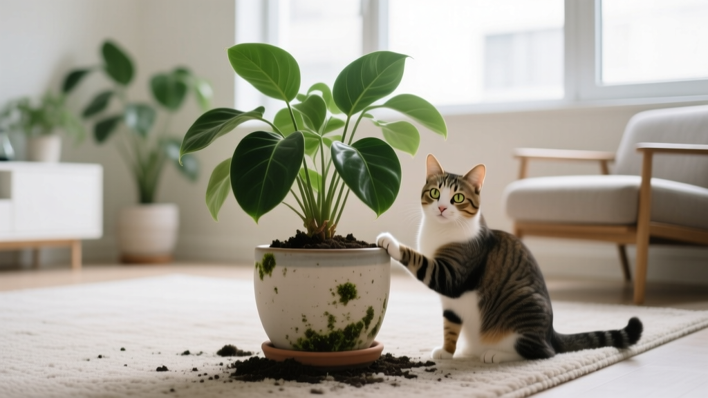 Mold in Your Cat’s Houseplants? Here’s Exactly How to Get Rid of Mold in Indoor Plant Soil—Without Harming Your Feline or Killing Your Plants (Vet-Approved, 7-Step Protocol)