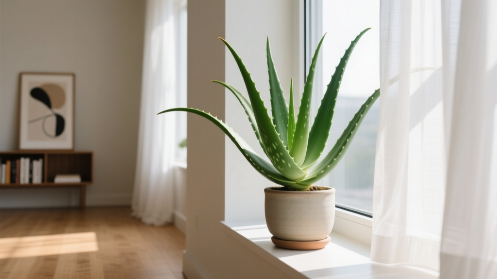 Easy Care How Much Sun Does an Indoor Aloe Plant Need? The Truth About Light That Prevents Browning, Stretching, and Sudden Collapse — Plus Your Exact Window Guide (No Guesswork)