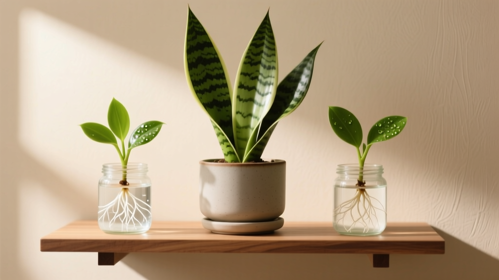 Stop Wasting Time & Roots: The Only 4-Step Water Propagation Method for Snake Plants That Actually Works (No Rot, No Guesswork, Just Thriving Babies in 3 Weeks)