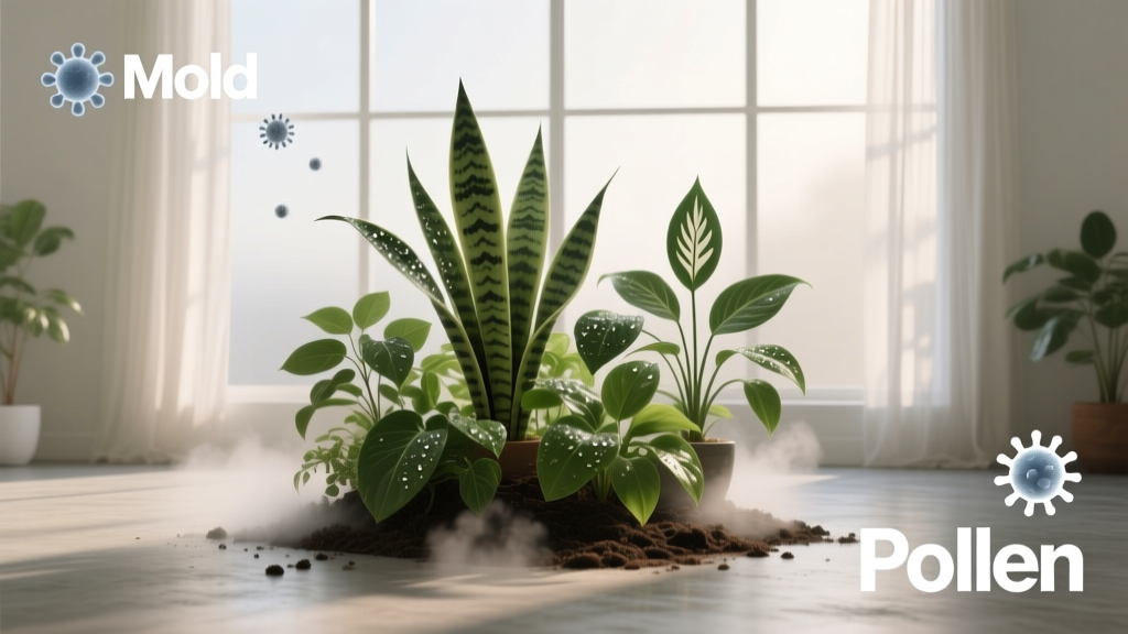 Do Fast-Growing Indoor Plants Cause Breathing Problems? The Truth About Air Quality, Mold, Pollen, and Hidden Allergens—Plus 7 Safe, Air-Purifying Alternatives Backed by EPA & RHS Research